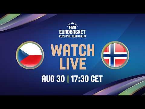 Czechia v Norway | Full Basketball Game | FIBA EuroBasket 2029 Pre-Qualifiers