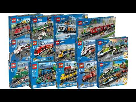 All LEGO City Trains 2006-2025 Compilation/Collection Speed Build