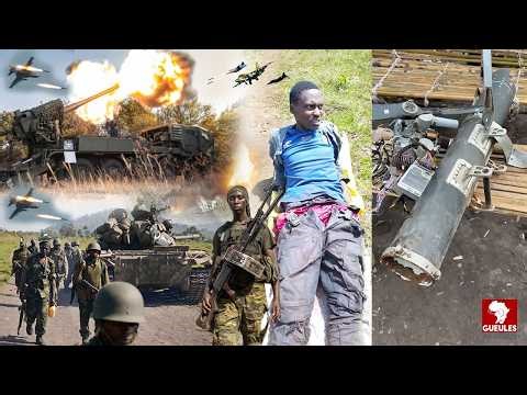 🔥🔥April 27th MINEMBWE-UVIRA: FARDC destroy a drone and capture a sniper at the front, high tension
