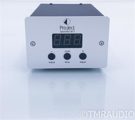 Pro-Ject Speed Box SE II Turntable Speed Regulator; Power Supply