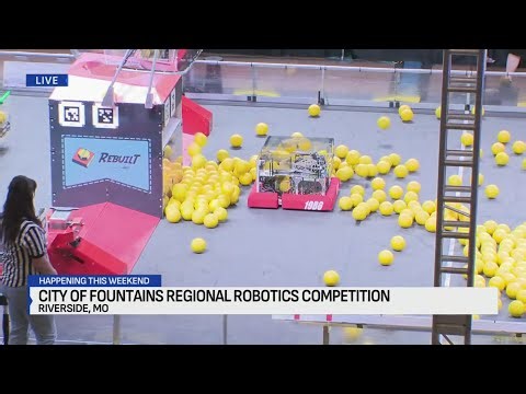 Robotics competition underway at Park Hill South HS