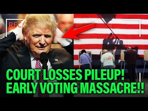 Trump MELTS DOWN As Court Losses Lead To Election Losses!