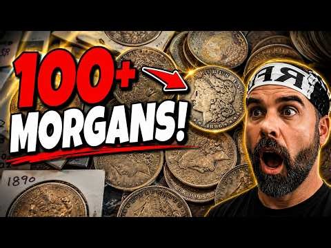 100+ Morgan Silver Dollar Haul - I Paid $6,000 for THESE?!