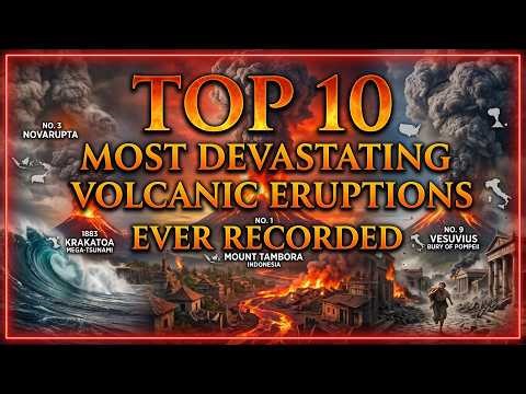 Top 10 Most Devastating Volcanic Eruptions Ever Recorded