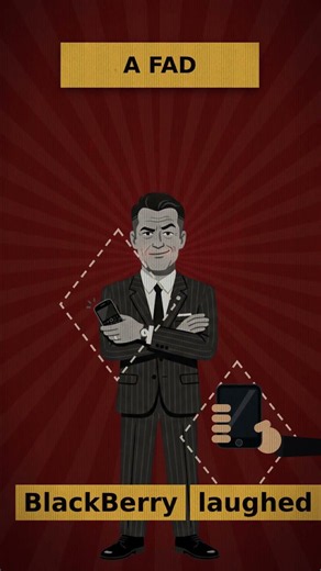 BlackBerry Called the iPhone 'A Fad.' It Went to Zero.
