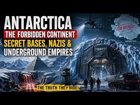 Antarctica’s Forbidden Secrets: Hidden Bases, UFO Encounters & Underground Empires