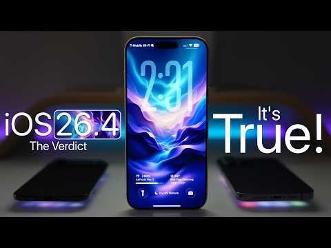 iOS 26.4 - It's True!