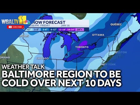 Weather Talk: Cold weather is coming to Baltimore region