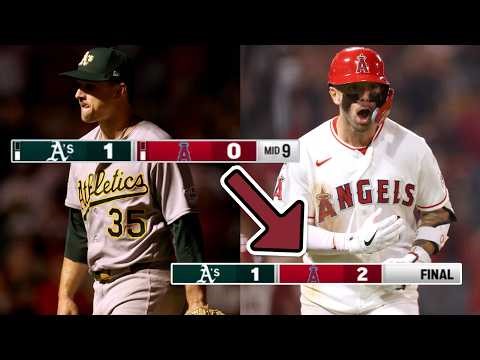 FROM NO-NO TO WALK-OFF! Adam Frazier breaks up no-hit bid, then Zach Neto walks it off 😮 (FULL 9TH)