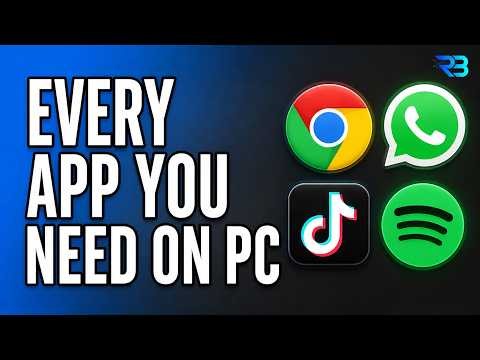 How to Install ALL Essential Desktop Apps on Windows 11/10 (2026 Guide)