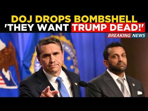 US News Live: DOJ Drops Bombshell! IRGC, Gangs & Cartels in Alleged Trump Plot? | Kash Patel