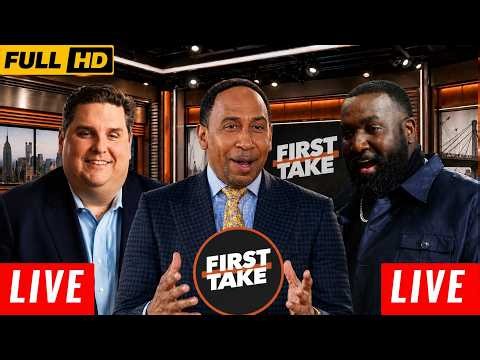 ESPN FIRST TAKE LIVE HD 08/28/2026 | GET UP LIVE | Stephen A. Smith & Kendrick Perkins debate Sports