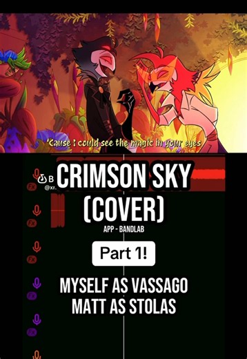 Crimson Sky cover - Helluva Boss song cover (Part 1)