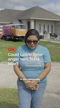 Could Latino voter anger turn Texas blue?
