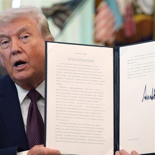 Judge blocks Trump executive order on mail-in voting
