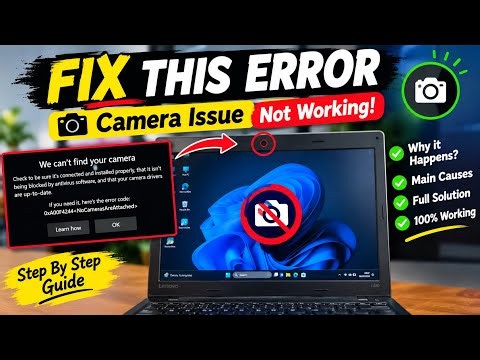 How to Fix Laptop Camera Error in Windows 11