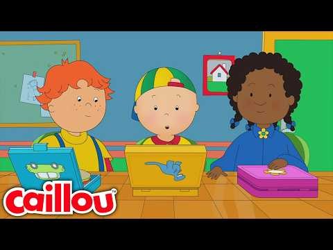 Caillou Goes Back to School | Caillou - WildBrain | Learning for Children