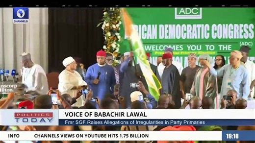 "Have you ever heard Atiku condemn any of the kidnappings or massive killings across the country?" Former SGF Babachir Lawal questions Atiku Abubakar’s capacity to become Nigeria's president.#PoliticsToday
