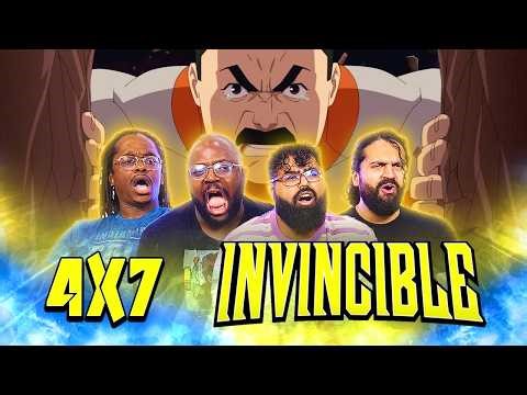 The Horror of Thragg | Invincible 4x7 "Don't Do Anything Rash" | The Normies Group Reaction