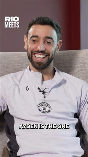 Bruno Fernandes Rates Ayden Heaven 📈 #football #manchesterunited