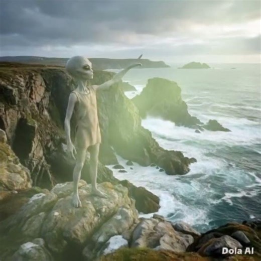 Alien spotted on Earth… what is it doing here? 👽