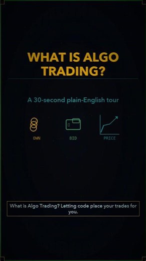 What is Algorithmic Trading? Explained in 60 Seconds