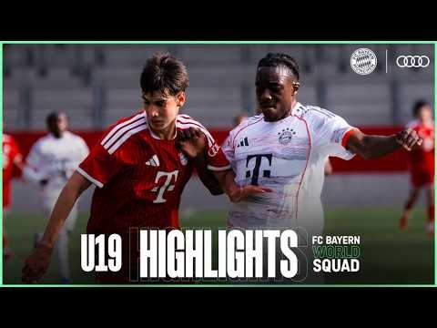 Decided by a Late Winner 🔴 FC Bayern U19 vs. FC Bayern World Squad '26 | Highlights