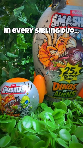 ZURU Toys on Instagram: "What's inside the SMASHERS Dinos VS Aliens Spaceship? 🚀🛸👽 #SMASHERS #Dinosaurs #Aliens #Battle #DinosVSAliens #ZURUToys #Unboxing #ToysUnboxing"