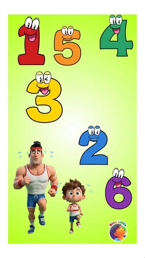 1 to 20 superfast counting song #staylittlechannel #counting