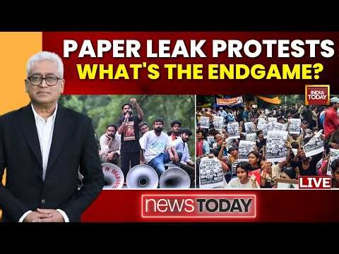 Rajdeep Sardesai LIVE: CJP Paperleak Protests | What Is The Endgame For Student Protests? |NewsToday