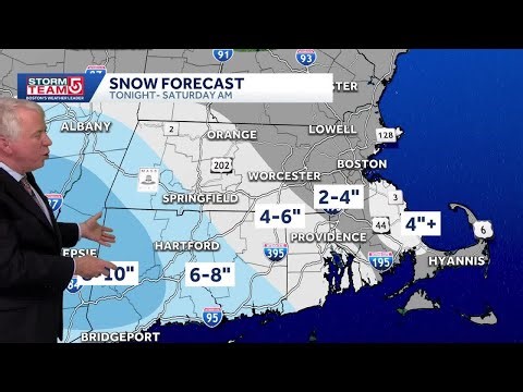 VIDEO: Friday 11pm forecast