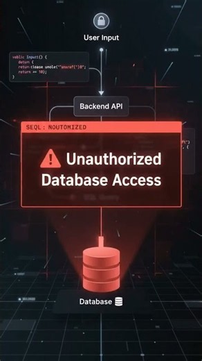 SQL Injection educational reel
