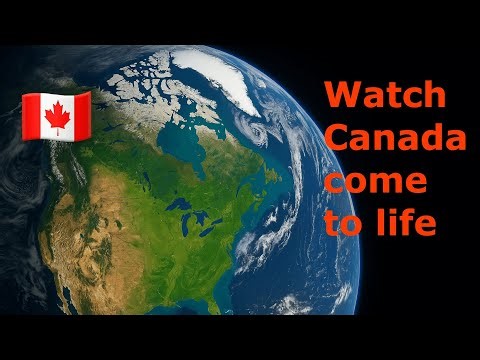 🇨🇦 🌤 Canada Weather Panorama