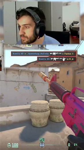 They thought then could push (CS 2) #counterstrike2gameplay #counterstrike2clips #counterstrike2