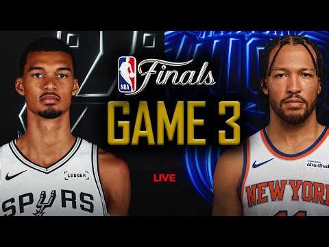 SPURS vs KNICKS | 2026 NBA FINALS | NBA LIVE SCORE | June 9, 2026