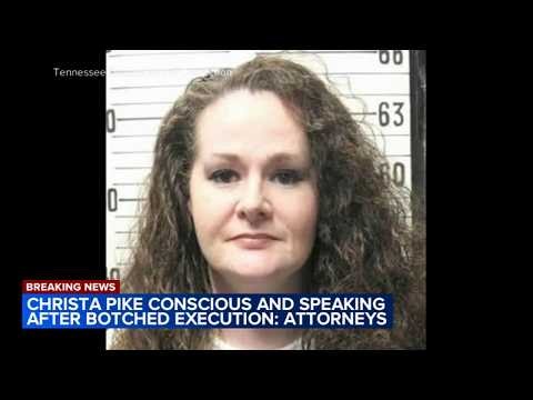 Christa Pike is conscious and speaking after Tennessee failed execution, her attorneys say