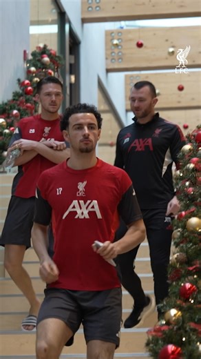 Arrived and ready for today's #LIVLEE preparations 🎥 | Liverpool FC