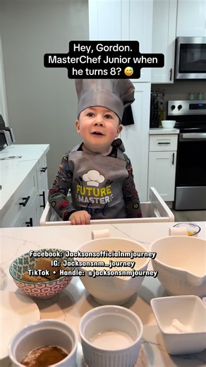 Hey @Gordon Ramsay I think we have a future master chef! #nemalinemyopathy #arthrogryposis #masterchef #disability #gtube