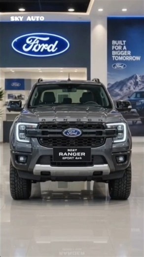 2027 Ford Ranger 8AT–The Ultimate New Generation Pickup! #4x4 #carreview #automotive #viral