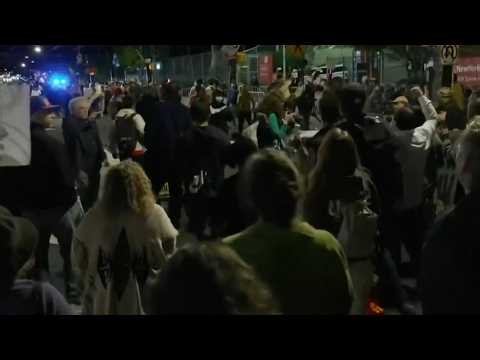 NYC protesters demand end to ICE operations after agents open fire on car with child inside