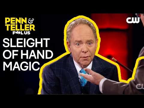 Magicians Fool the Experts with Sleight of Hand Magic Tricks | Penn & Teller: Fool Us | Compilation