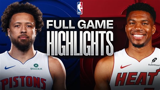 PISTONS at HEAT | FULL GAME HIGHLIGHTS | October 23, 2026