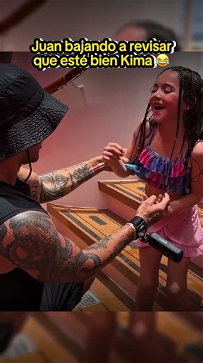 JUAN CUIDANDO A KIMA 😂 | #jukilop #shorts #kimberlyloaiza