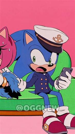 Amy vs Sonic's Phone 😂📱 #Shorts #Sonic