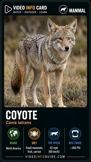 Coyote | Video Info Card