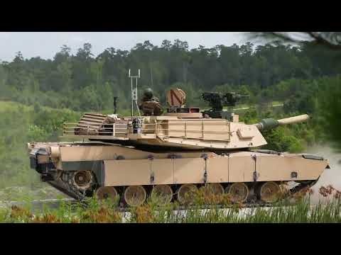 M1 Abrams in Action 🔥