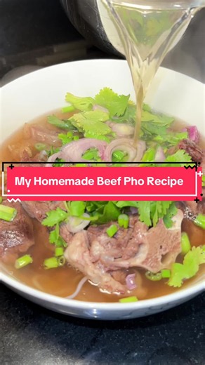 Save money by making pho at home. Come shop with me for pho ingredients while I show you how to save money and time without sacrificing flavor. From affordable cuts of meat to roasted bones packed with umami flavor, this is how I build a rich homemade pho broth from scratch. Why go out for pho and pay $20 a bowl when you can make great pho at home for about $7 a bowl. Vietnamese Beef Bone Broth Pho (Pressure Cooker Method) This recipe makes a rich, deeply flavored pho broth using roasted marrow 