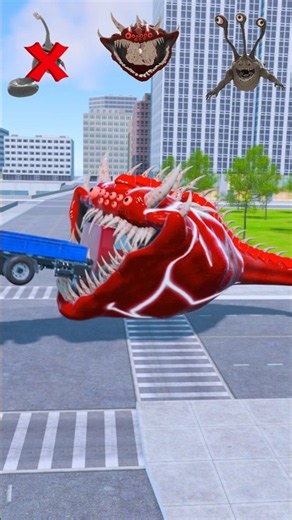 SEA MONSTERS VS CARS TRAFFIC ON ROAD!! RED EL GRAN MAJA BLOOP THALASSOPHOBIA GMOD 3D ANIMATION