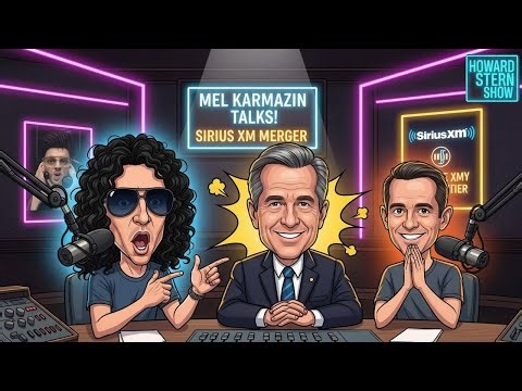 Mel Karmazin Talks Sirius XM Merger, Radio Industry & Competition | The Howard Stern Show