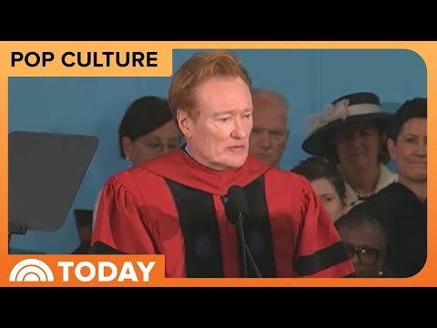 Conan O'Brien Delivers Commencement Speech at Harvard